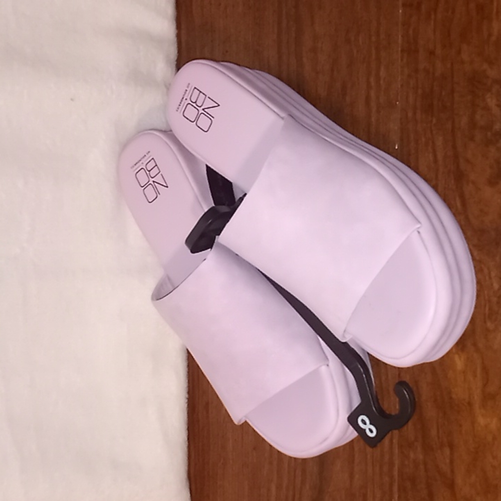 🪁Bundle Item Only 🪁No Boundaries Platform Sandles, Lavender, Size 8